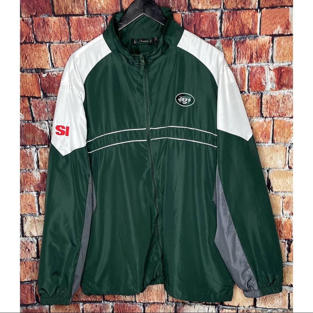 New York Jets NFL Dunbrooke Sports Illustrated Men’s 2XL Jacket Windbreaker